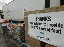 McCormick Food Drive