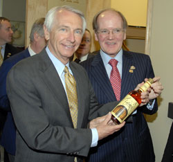 Dr. Pearse Lyons Presents to the Governor