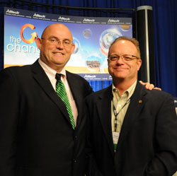 Dr. Ronan Tynan and me