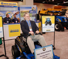 New Holland mower winner 