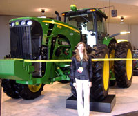 Mary With John Deere