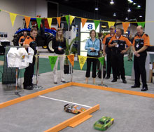 Margy and Remote Control Car