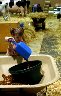 Girl With Shovel