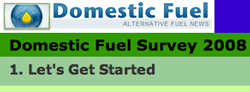 DomesticFuel Survey 2008