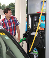 Sam Brownback pumps ethanol