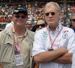 Chuck and David Letterman