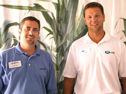 Craig Abell and Steve Pig