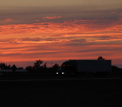 Another Farm Progress Sunset