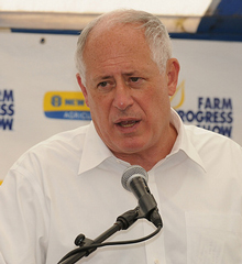 Illinois Governor Pat Quinn at Farm Progress 2009