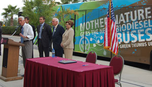Farm to Fuel buses Florida biodiesel