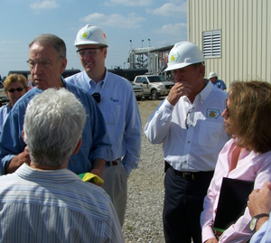 EPA officials visit REG with Sen Grassley