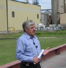 Ben Nelson at Hastings ethanol plant
