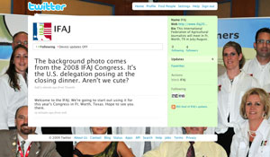 IFAJ On Twitter
