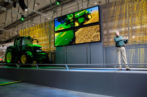 John Deere Demonstration at Agritechnica 2007