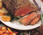 Salt Crusted Beef Ribeye Roast