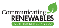 communicating renewables webinar series