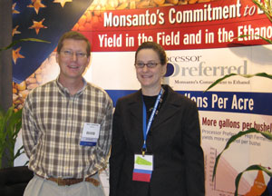 Monsanto booth