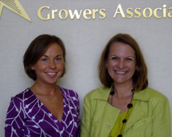 Cathryn Wojcicki and Susan Powers
