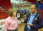 Me Interviewing Marla Moorehead