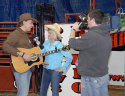 Michael Peterson with CBS Affiliate