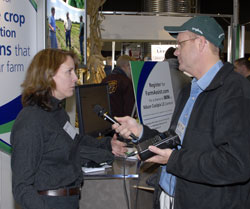Me interviewing Gigi Arino