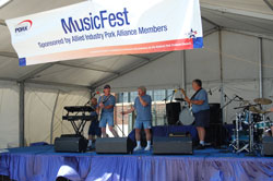 World Pork Expo 2008 street band