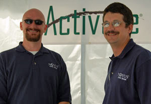 World Pork Expo 2008 Novus Jeremy Lutgen and Brad Lawrence