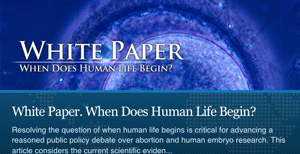 When Does Human Life Begin