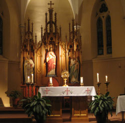 Exposition at Immaculate Conception Church