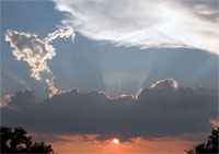 Mid Missouri Summer Sunset