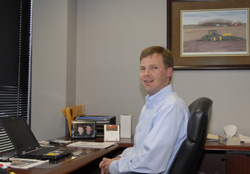 Mark Theuerkauf with John Deere AMS Product Development