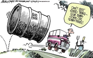 Oil Cartoon