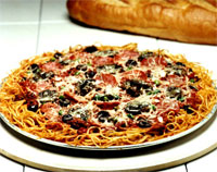 Spaghetti Pizza Pie