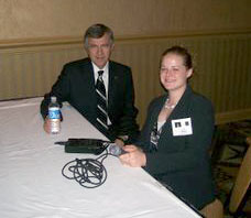 Sec. of Ag Johanns and Julia